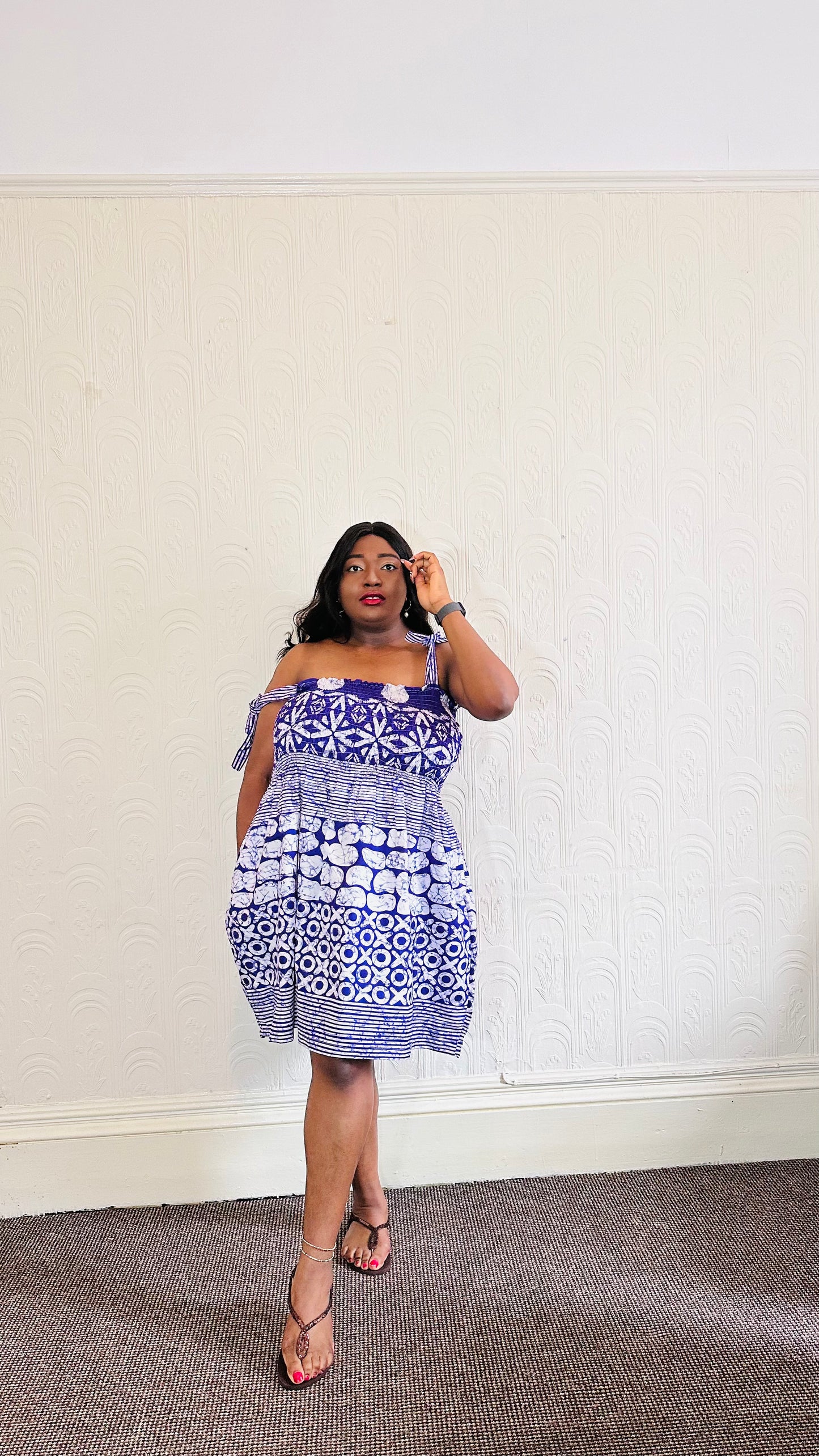Tami Smocked Dress.