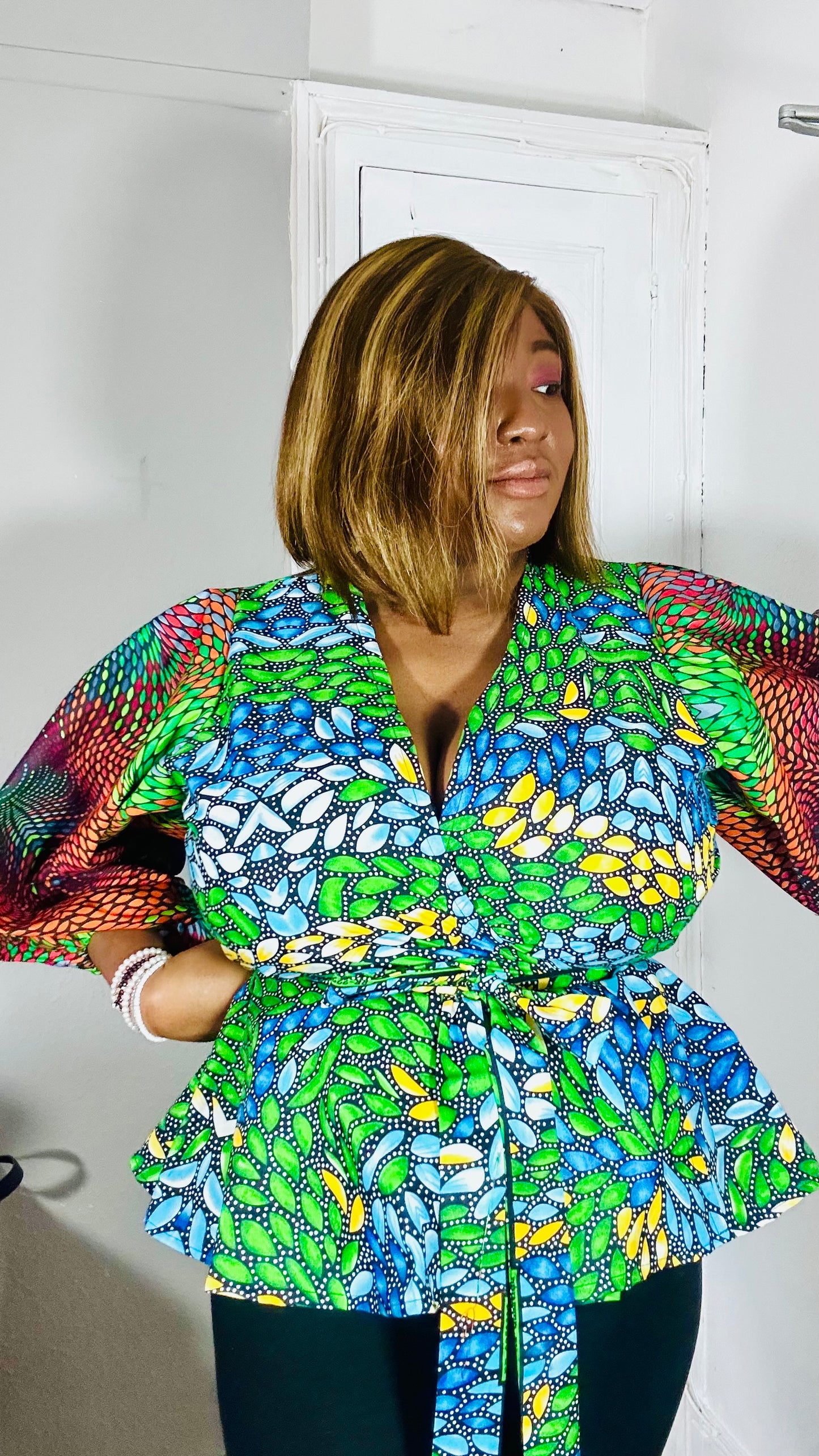 TONIA Wrap Top