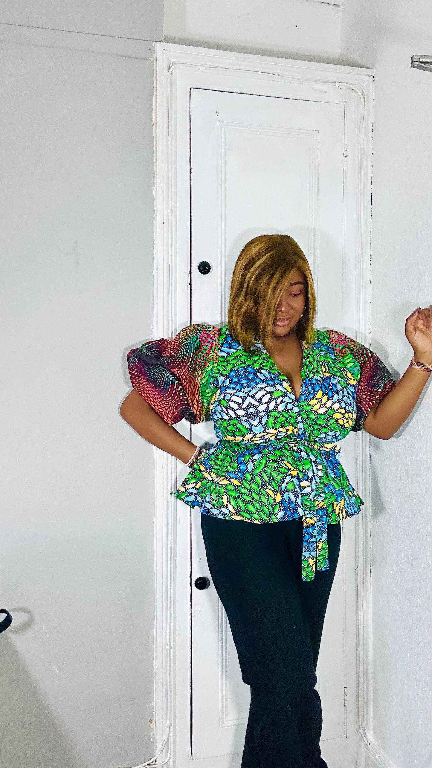 TONIA Wrap Top