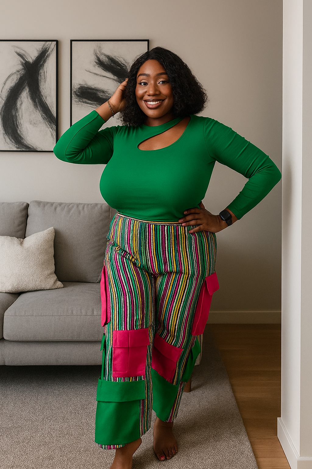 TIRE Cargo Pants - LOLA'S CLOTHIER